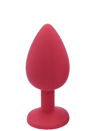 Plug rouge bijou cristal Small - DB-RY067CRED