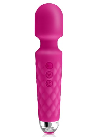 Vibromasseur wand rose 20 vitesses USB - CC5310500050