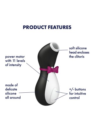 Stimulateur clitoris Satisfyer Penguin - CC597124