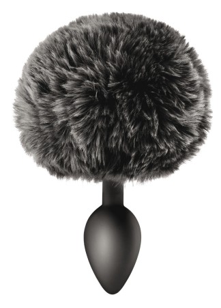 Plug anal pompon noir - CC5700910010