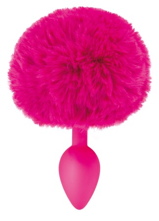 Plug anal pompon fuschia - CC5700910204