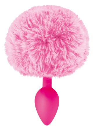 Plug anal pompon rose - CC5700910050