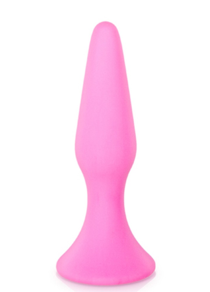 Plug anal ventouse rose moyen base large - CC5700402050