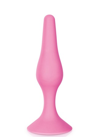 Plug anal ventouse rose taille M - CC5700892050