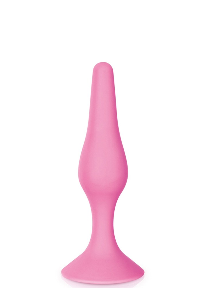 Plug anal ventouse rose taille S - CC5700891050