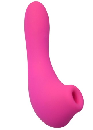 Vibromasseur rose avec 20 programmes de vibration et stimulation clitoridien à membrane picots USB - CR-CAV013