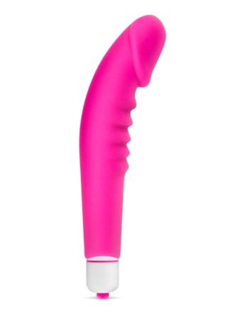 Vibromasseur stimulateur réaliste point G rose silicone 7 vitesses - CC5740100050