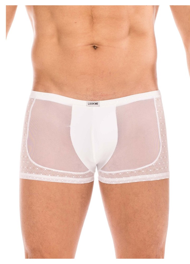 Boxer blanc Midnight - LM2103-67WHT