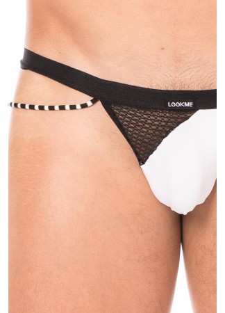 String blanc filet et corde - LM2004-57WHT