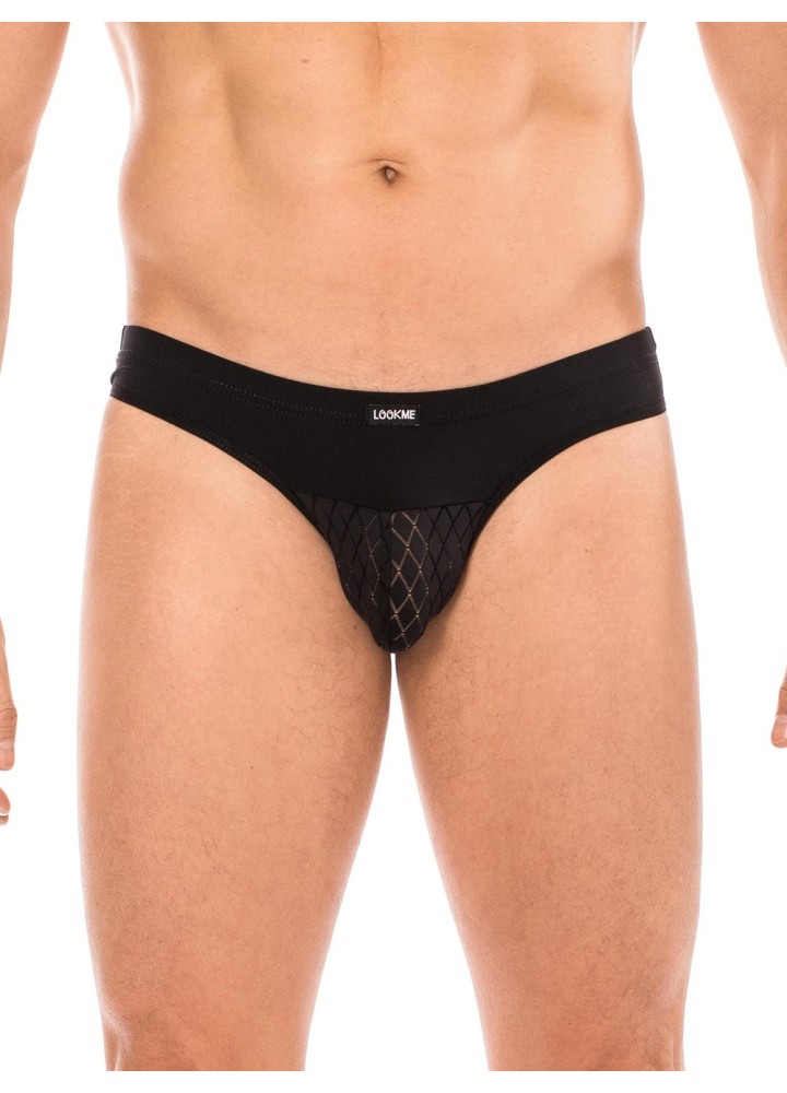 Slip noir Seduction - LM2105-61BLK