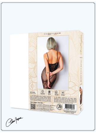 Bodystocking en dentelle florale et fine résille - Le Numéro 19 - Collection Bodystocking - CM99019